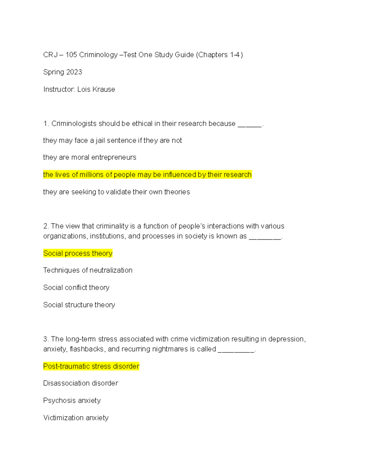 Overview of Criminology Theories and Concepts | PDF | Criminology |  Deviance (Sociology), image size:1200x1553