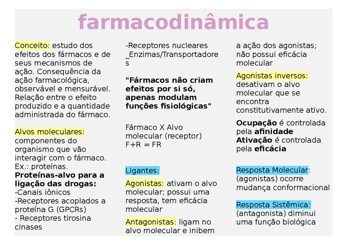 Simpaticomiméticos Simpaticolíticos resumo - Distribuição e efeitos dos ...