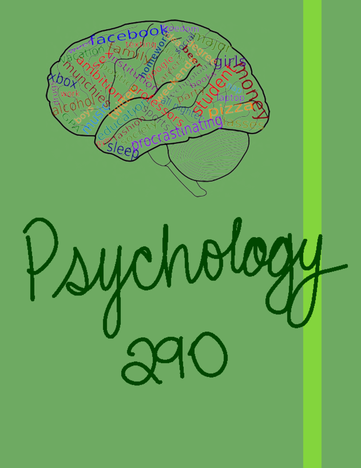 PSYC 290 - Comprehensive Lecture Notes on Psychology Concepts - Studocu