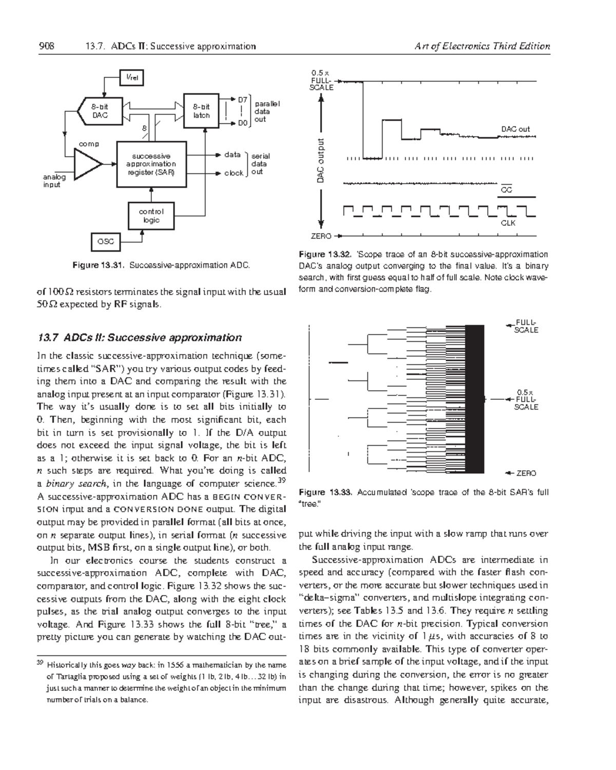 Art of Electronics 3rd Ed: ADCs II - Successive Approximation - Studocu