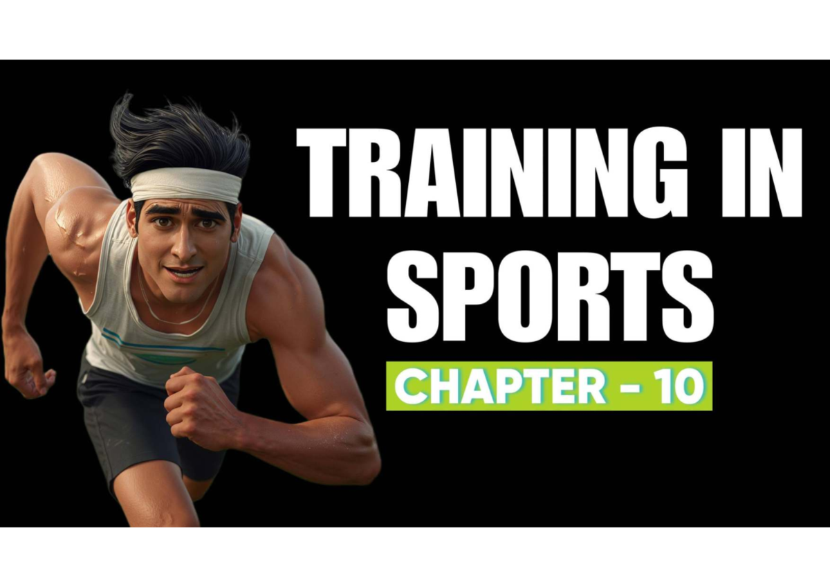 Training in Sports: Talent Development & Training Cycles (Class 12 ...