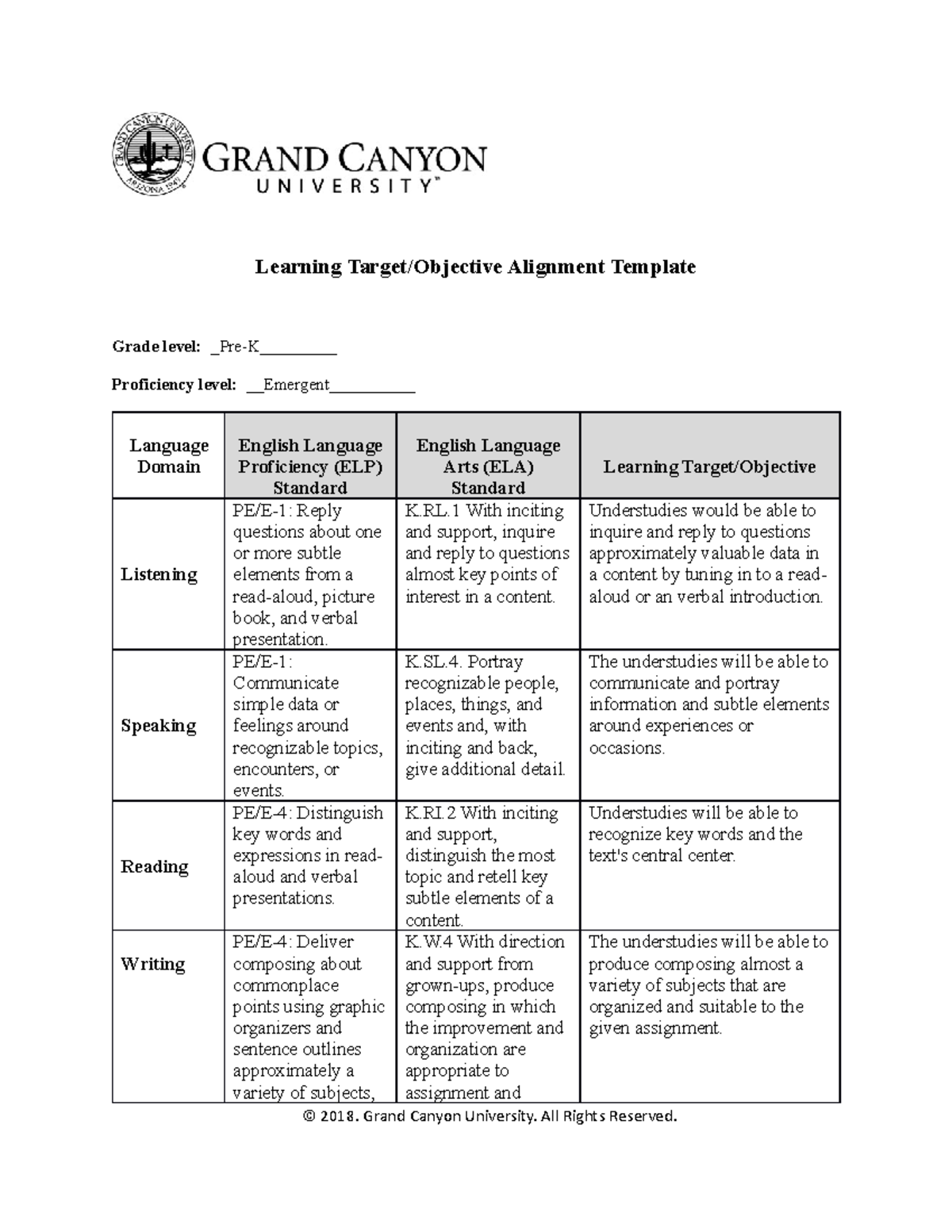 ESL-436N-RS-Learning Target Objective Align T4 - Learning Alignment ...