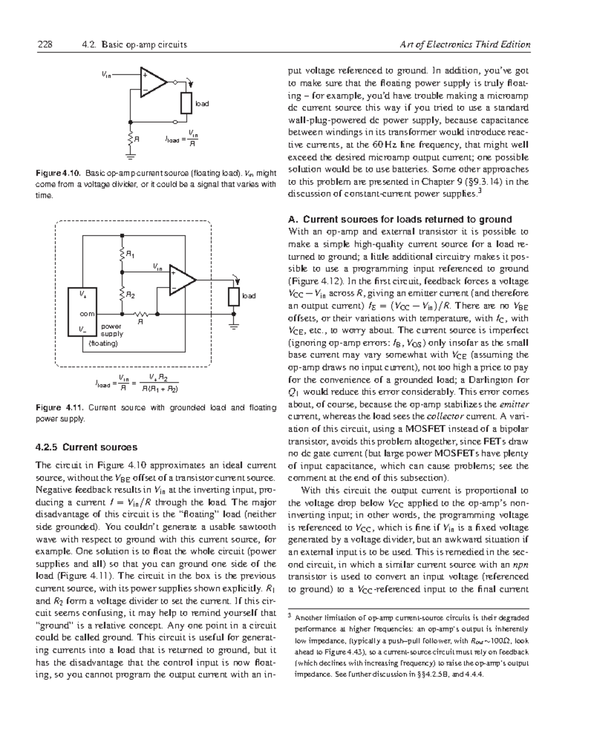 228 Art of Electronics 3rd Ed: Current Sources & Circuits Analysis ...