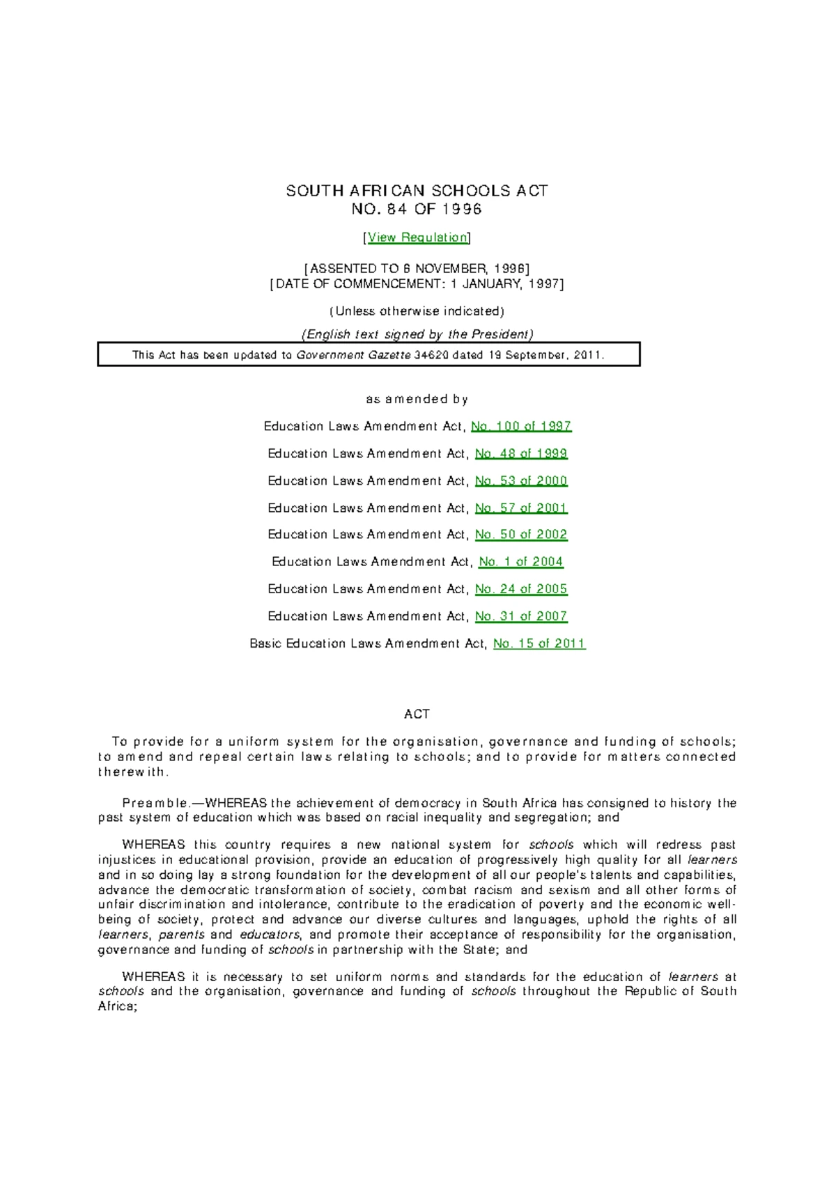 PAM - Notes - PERSONNEL ADMINISTRATIVE MEASURES (PAM) G. 222 of 1999 ...