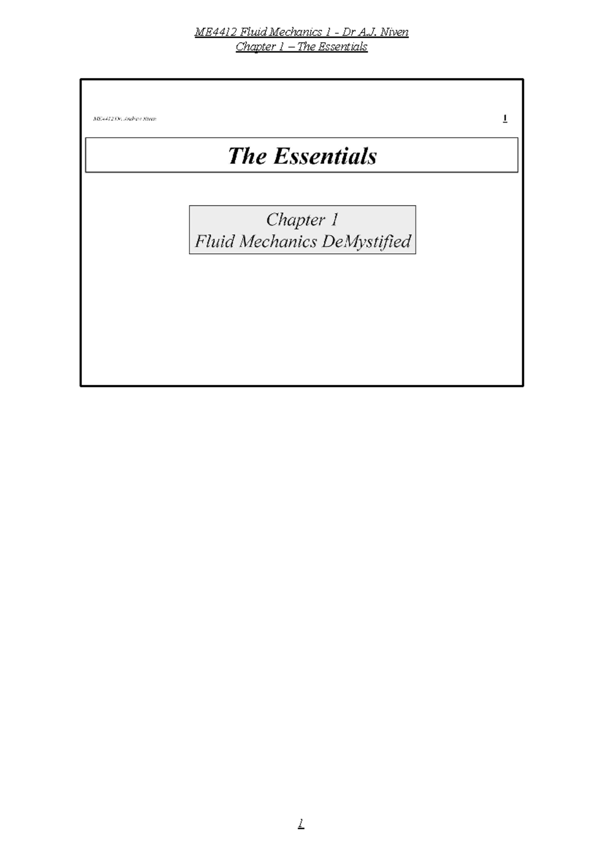 01+ME4412+Chapter+1+Essentials+Overview+and+Key+Concepts - Studocu