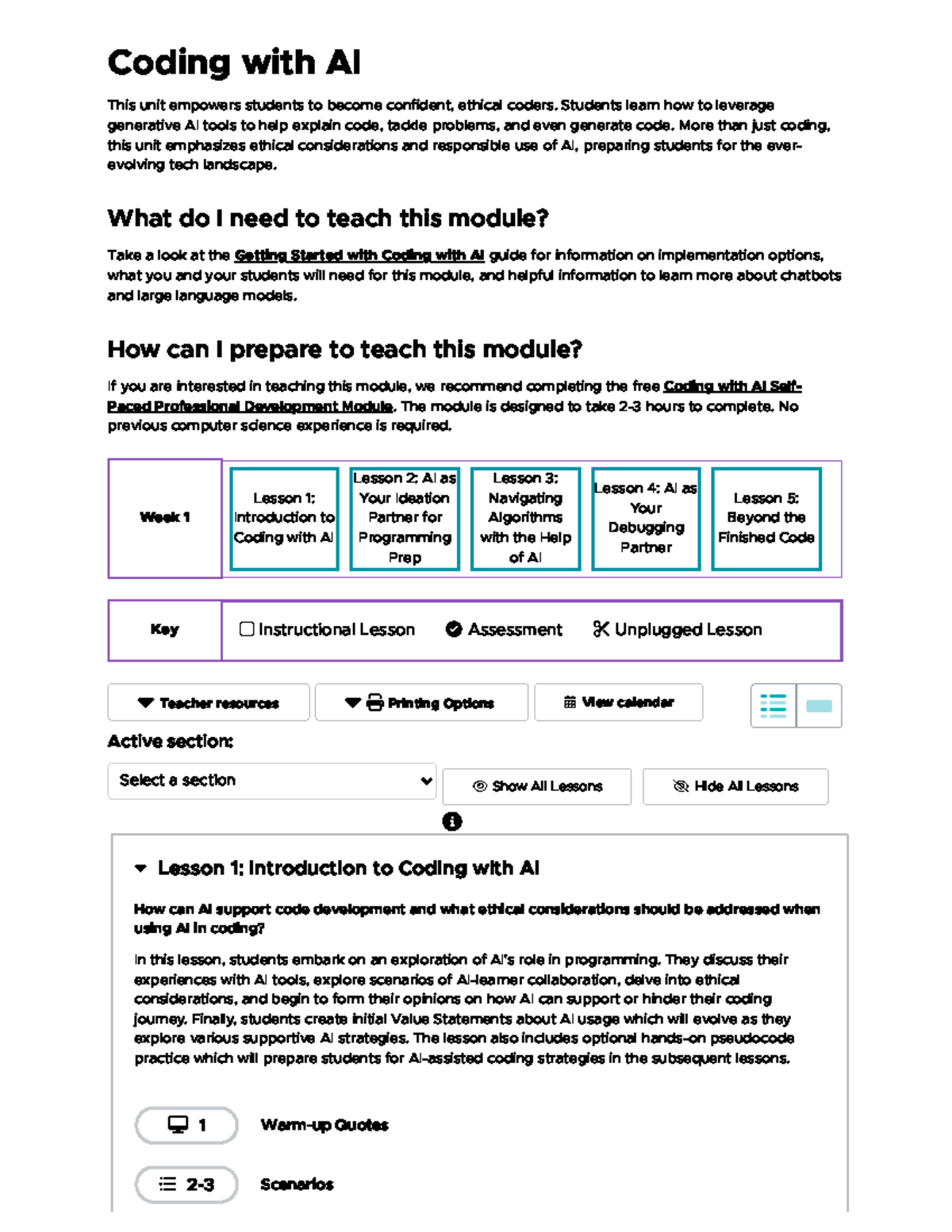 Coding-with-AI - ddda - Coding with AI This unit empowers students to ...