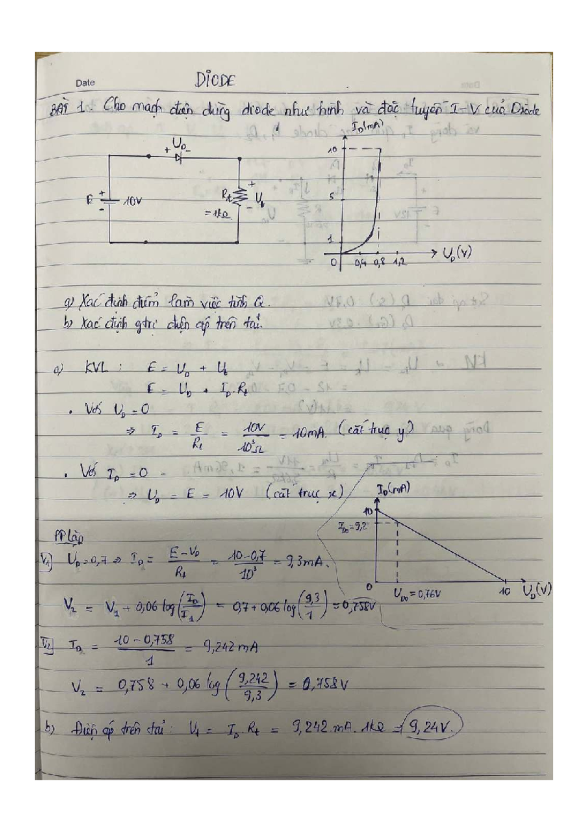 BT Diode Study Notes for Course ID: 04-0,3-4 - Studocu
