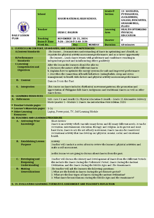 Lesson Plan Matatag template - DAILY LESSON PLAN School Grade & Section ...
