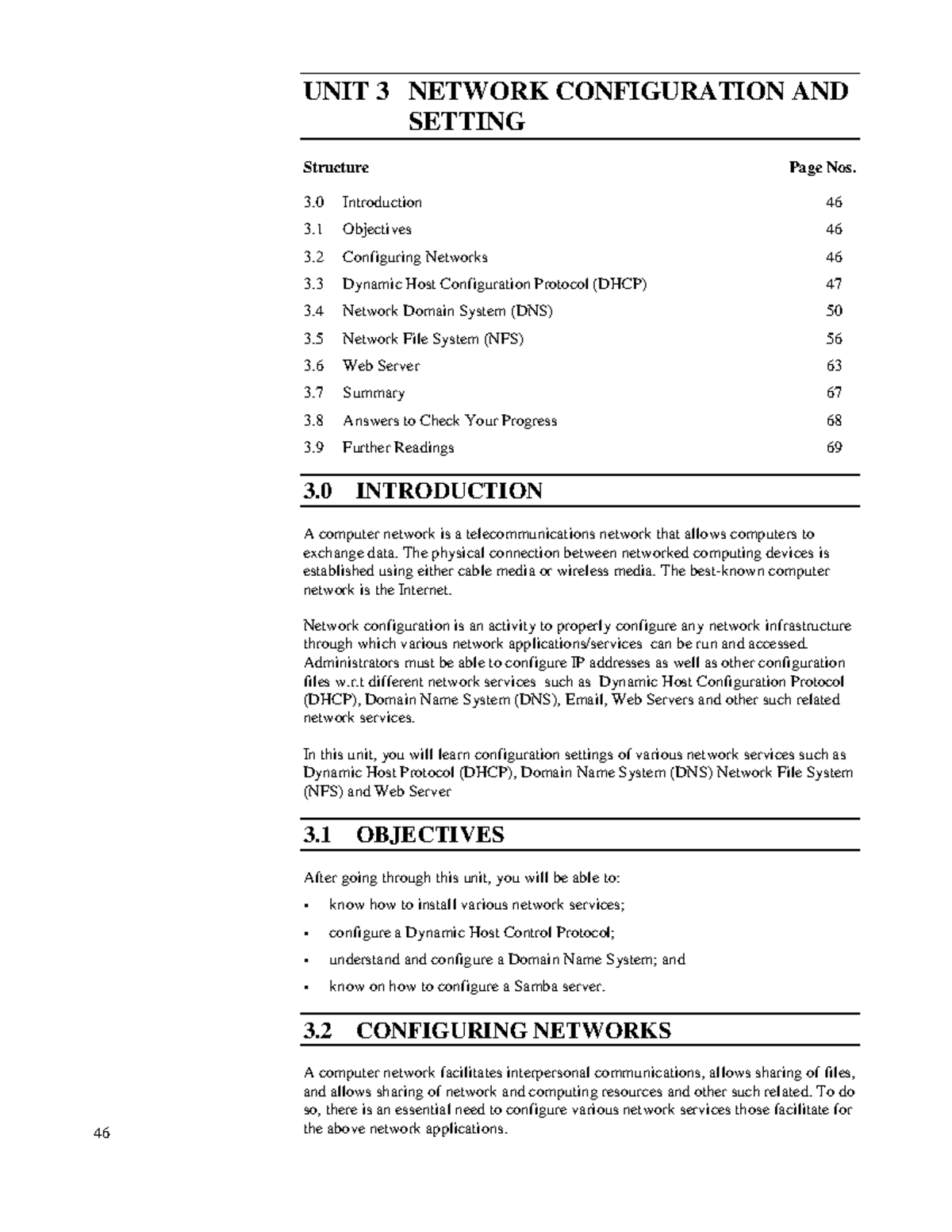 Network Administration with Linux: Unit 3 - Network Configuration ...