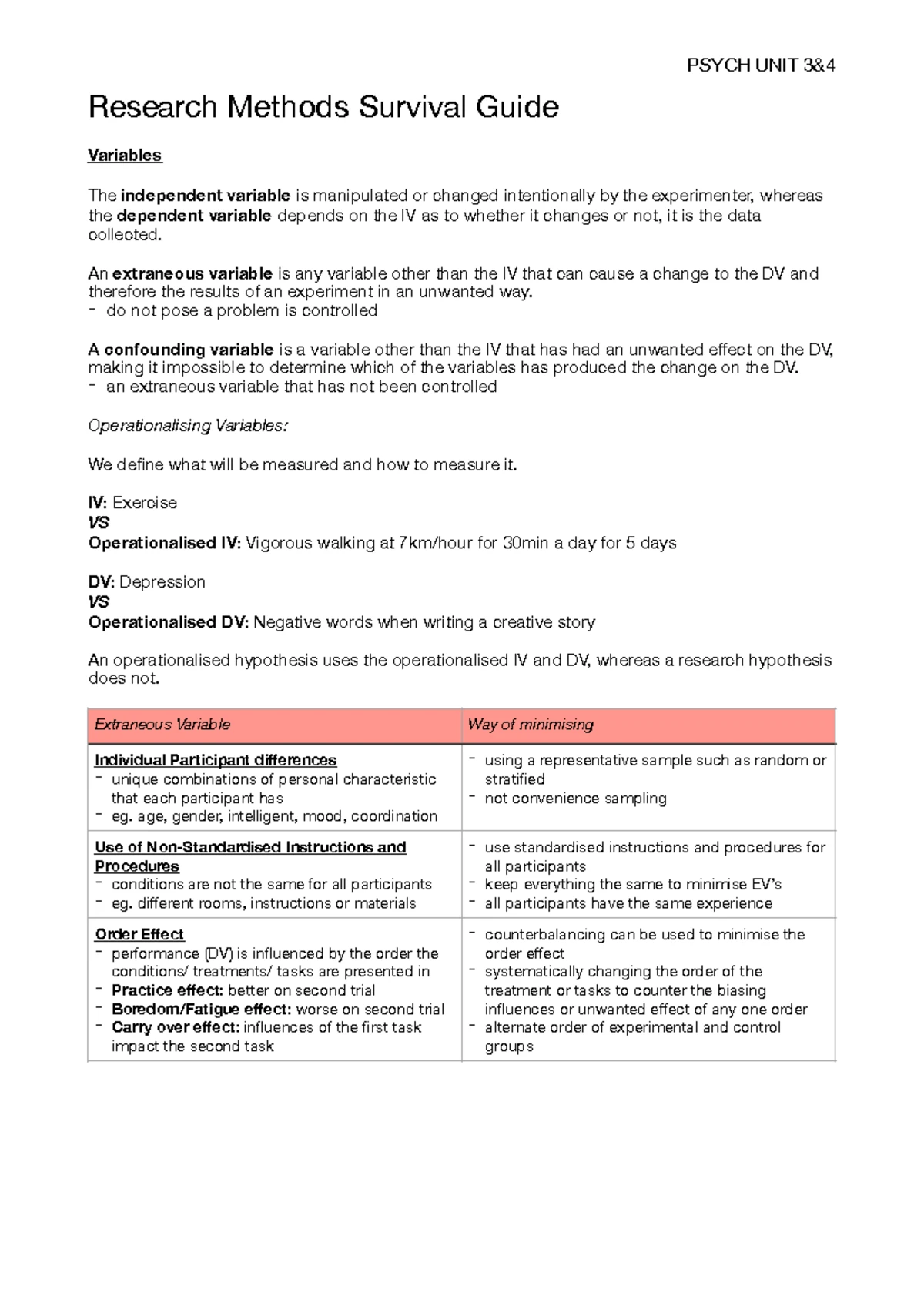 VCAA VCE 3/4 psychology study design - VICTORIAN CURRICULUM AND ...