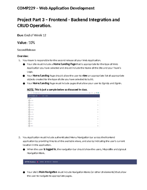 Assignment 2 - Authentication - COMP229 – Web Application Development ...