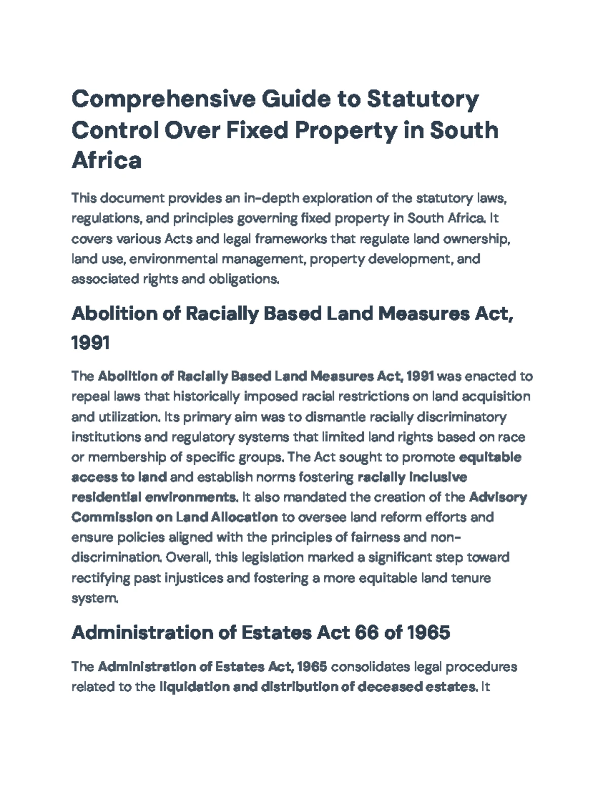 Property Law 2025: Ownership Principles & Delictual Remedies Overview ...