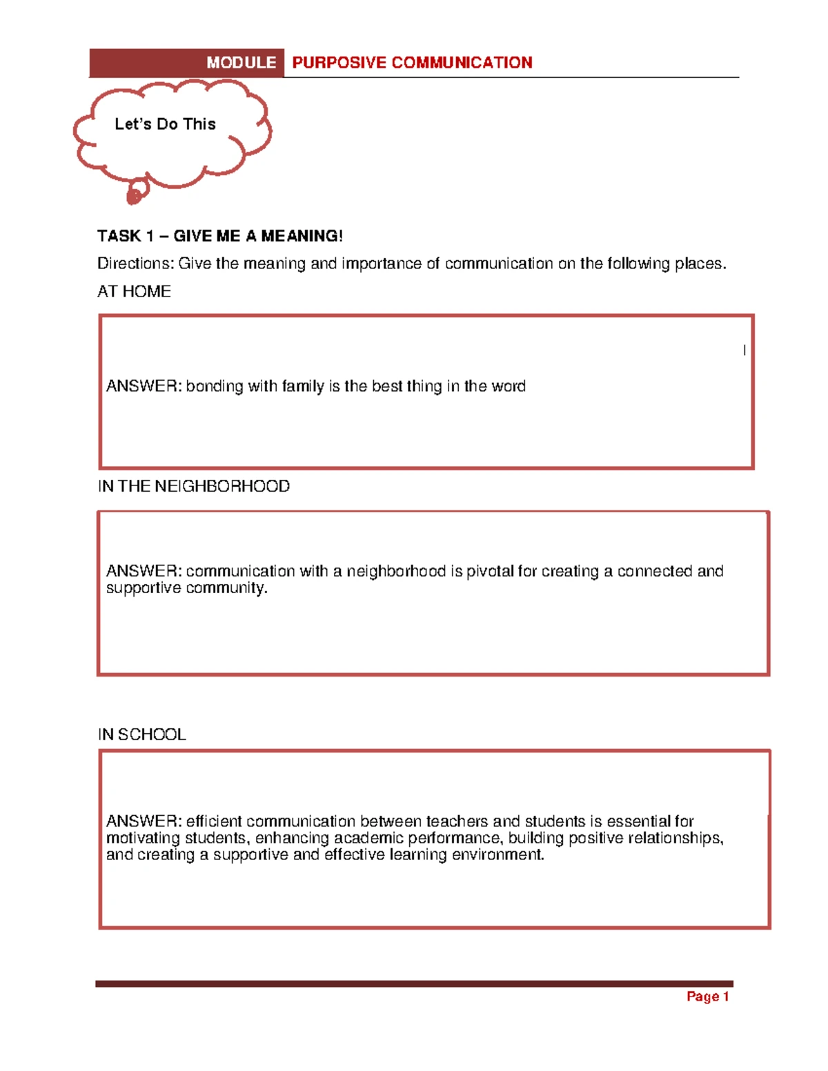 MODULE: SS02 CONTEMPORARY WORLD - Activity 4: Political Ideologies in ...