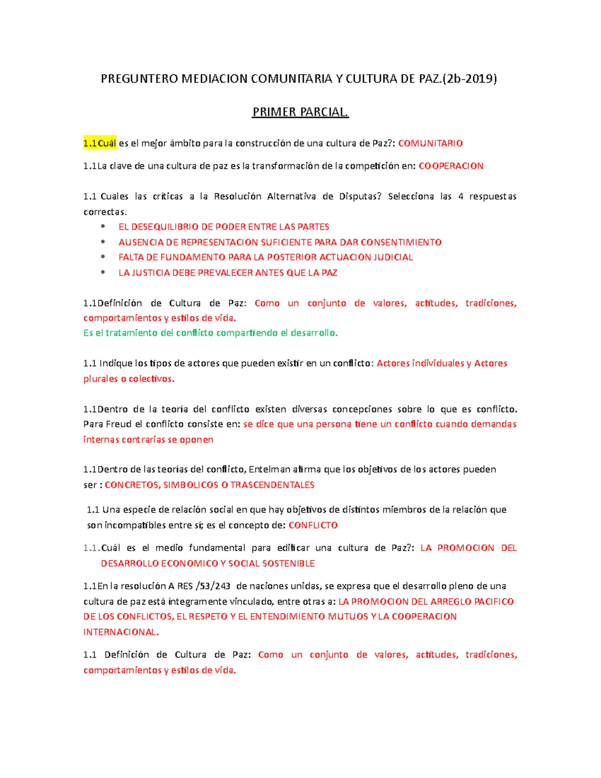 Mediación Comunitaria y Cultura de Paz - TP4 Análisis y Estrategias ...
