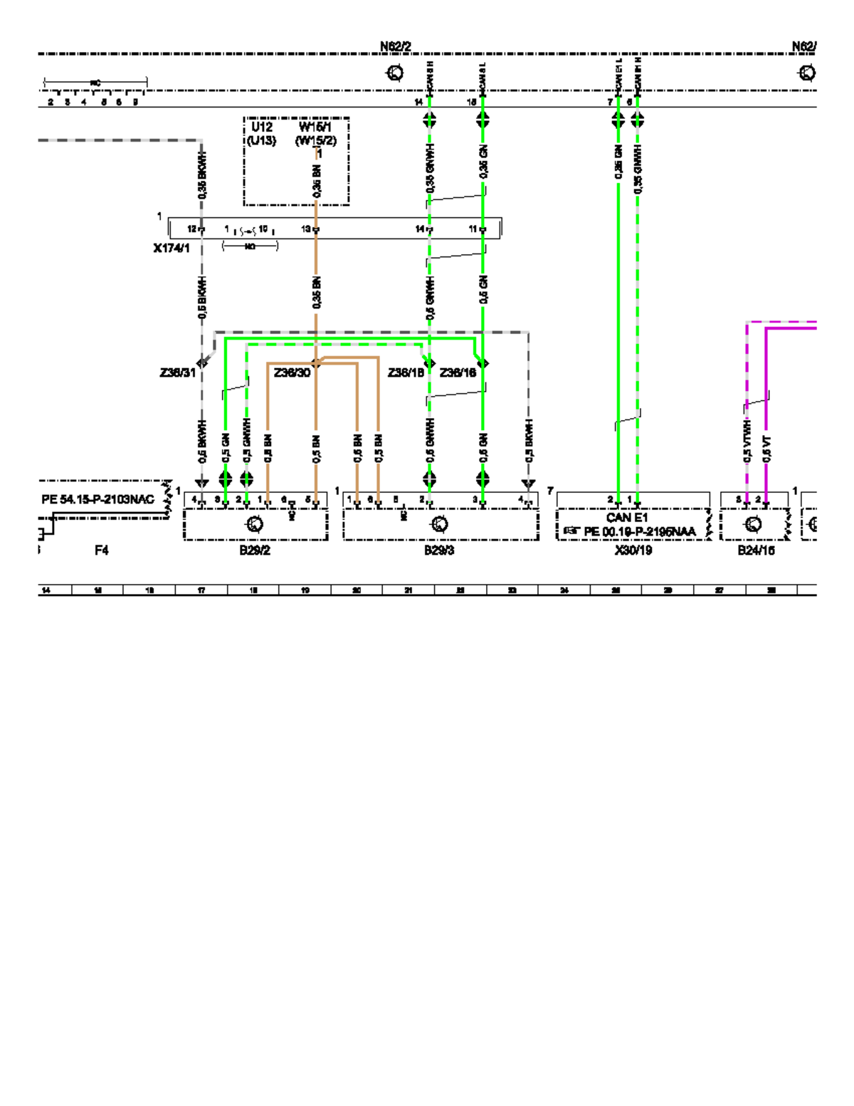 N62/2 Communication Diagram for Distronic & Sensors - Studocu