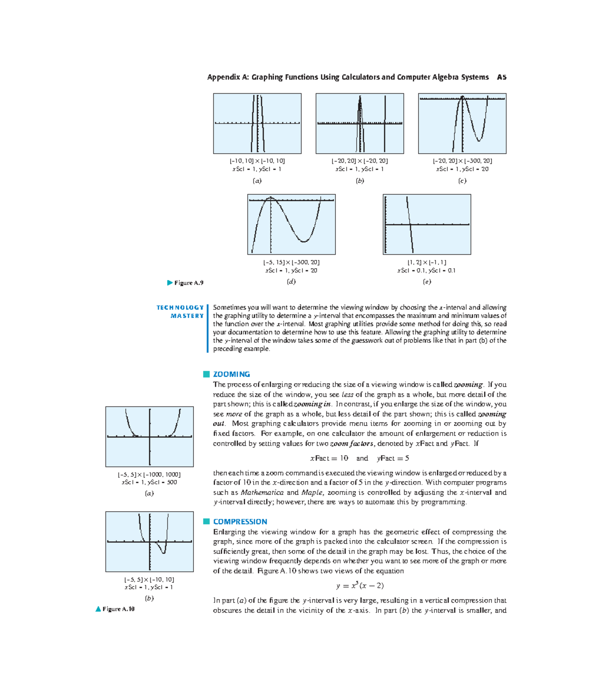Calculus A5: Graphing Functions with Calculators and CAS - Studocu