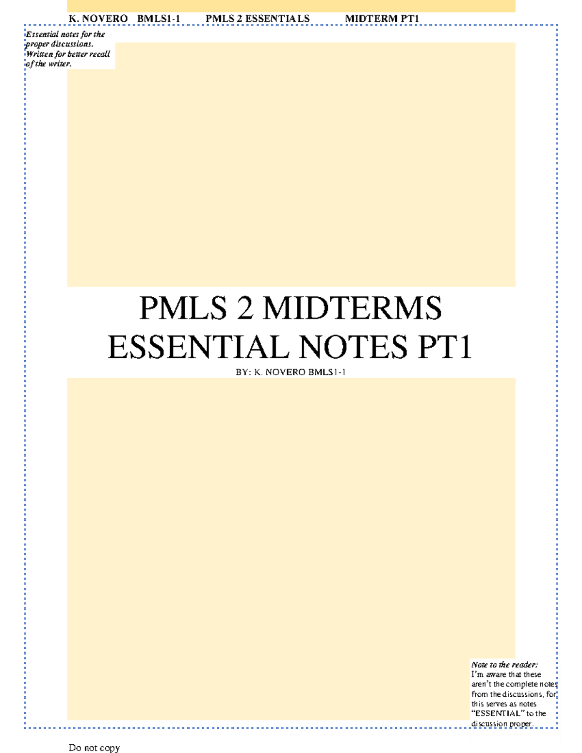 PMLS 2 Midterm Essential Notes: Key Concepts on Blood and Collection ...