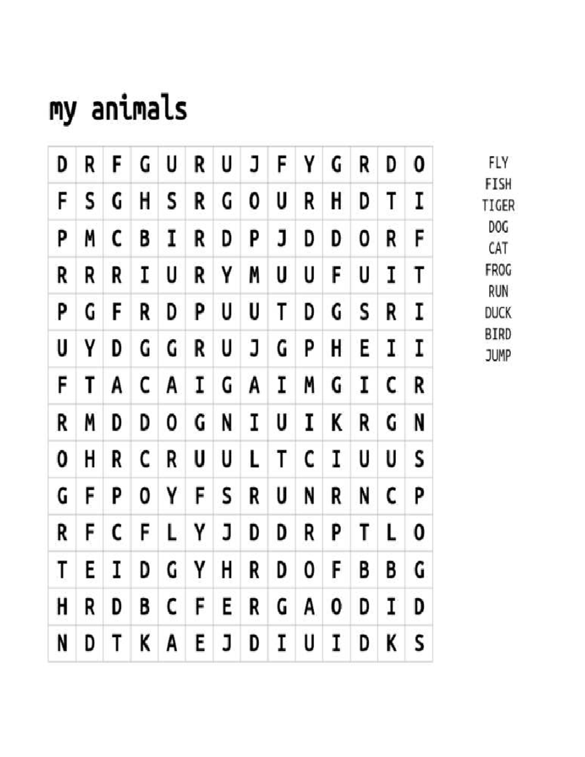 Animal Study Notes: My Animals - Merged Document - Studocu