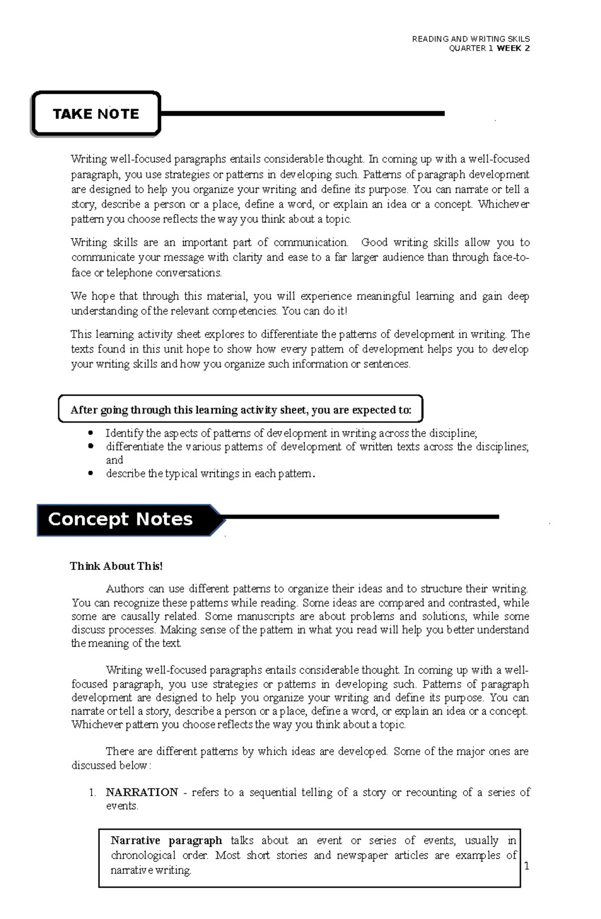 1.1 Computer Basics Lesson Plan: Student Setup & Instruction Guide ...