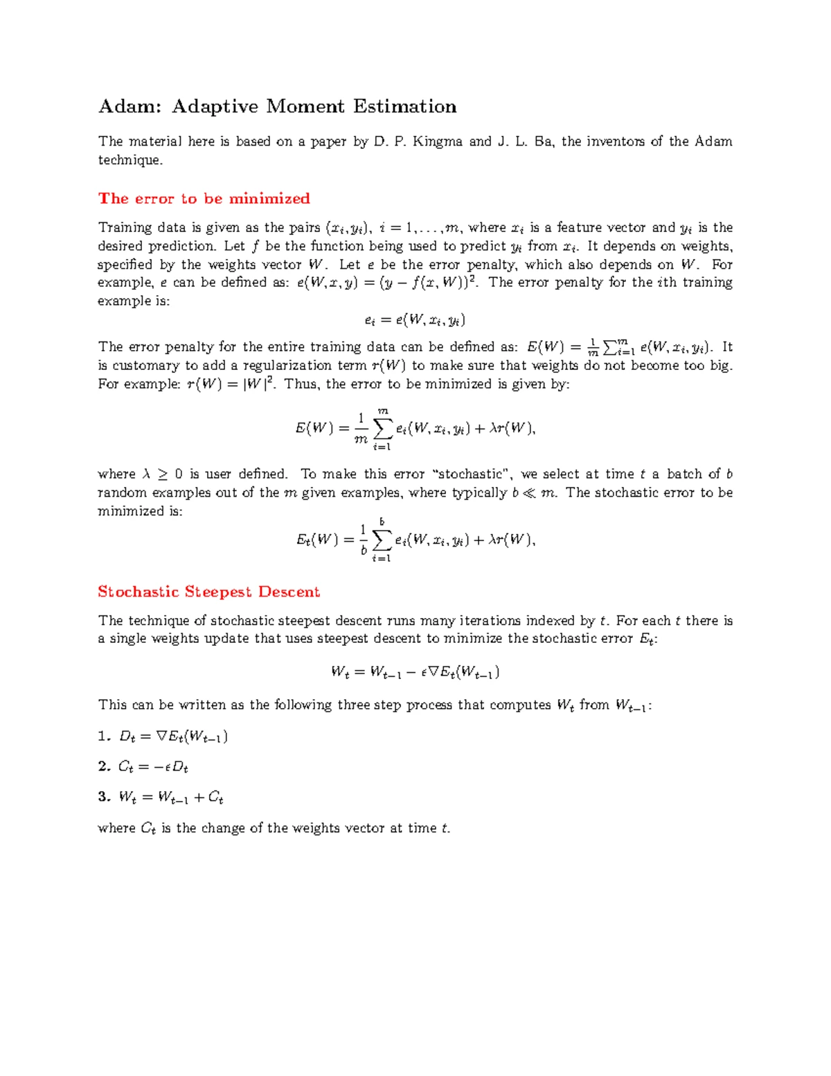 Advanced Optimization Techniques: Focus on the Adam Algorithm ...