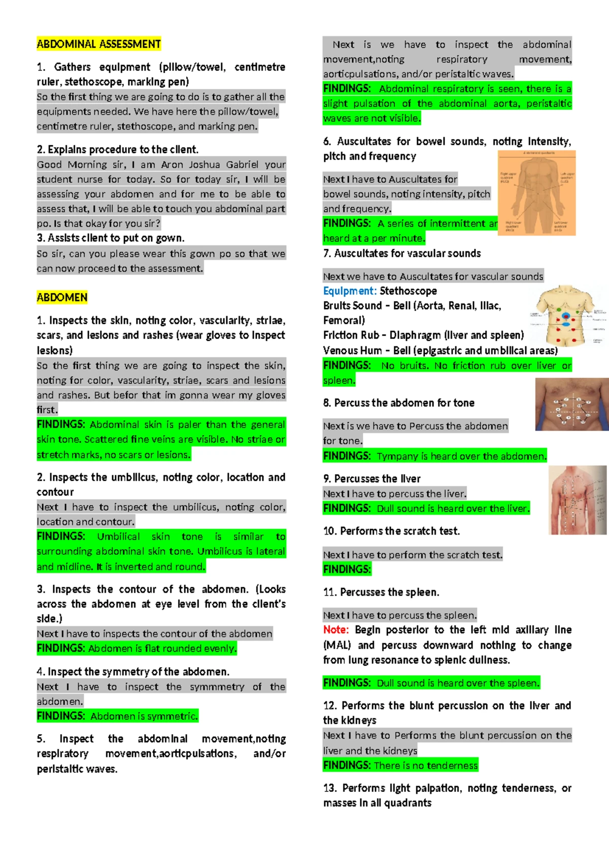 Nursing Care Plan (NCP) for Joint Pain Management in Patients - Studocu