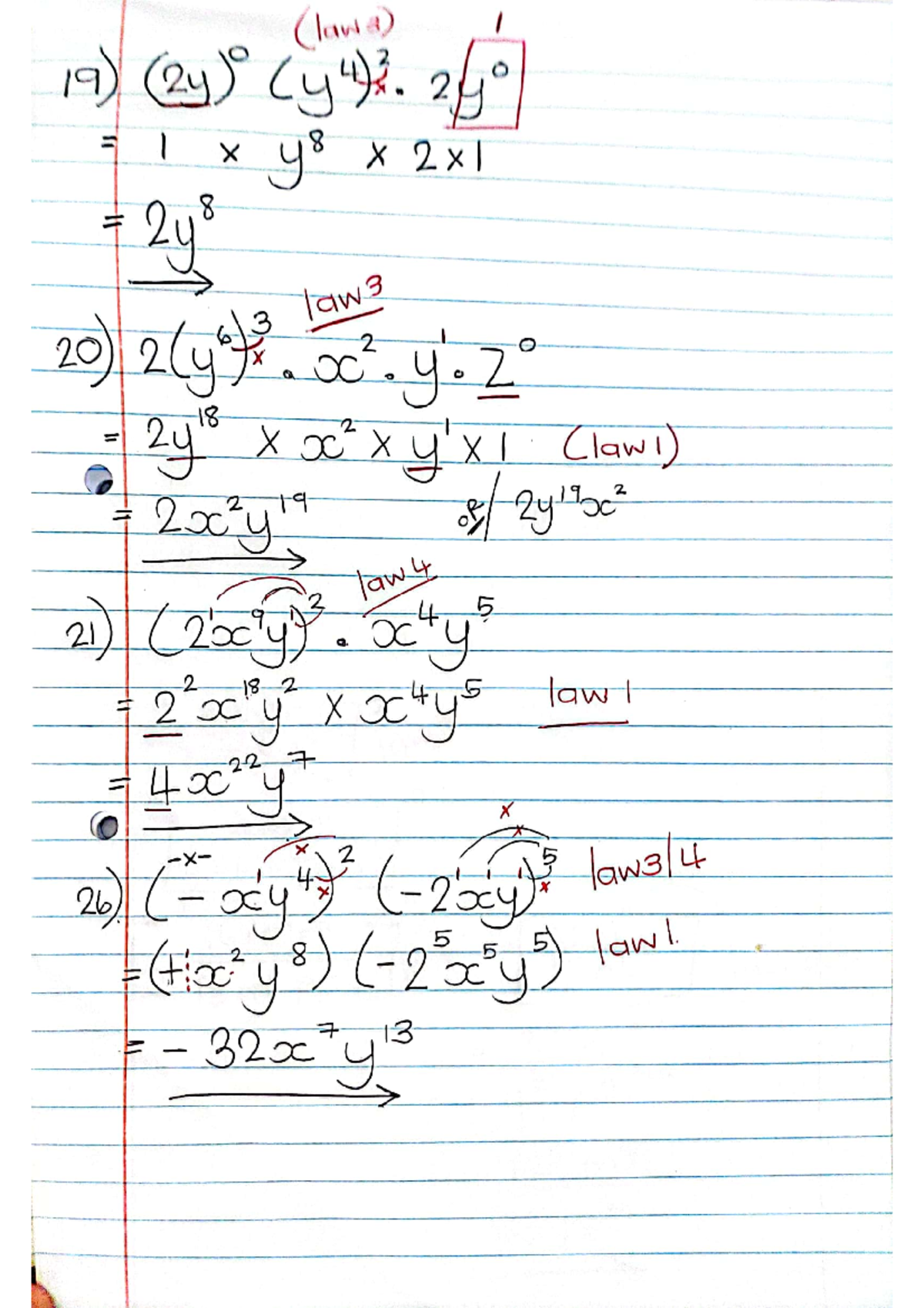 Math Law Notes and Solutions - Practice Document 1 (Course Code) - Studocu