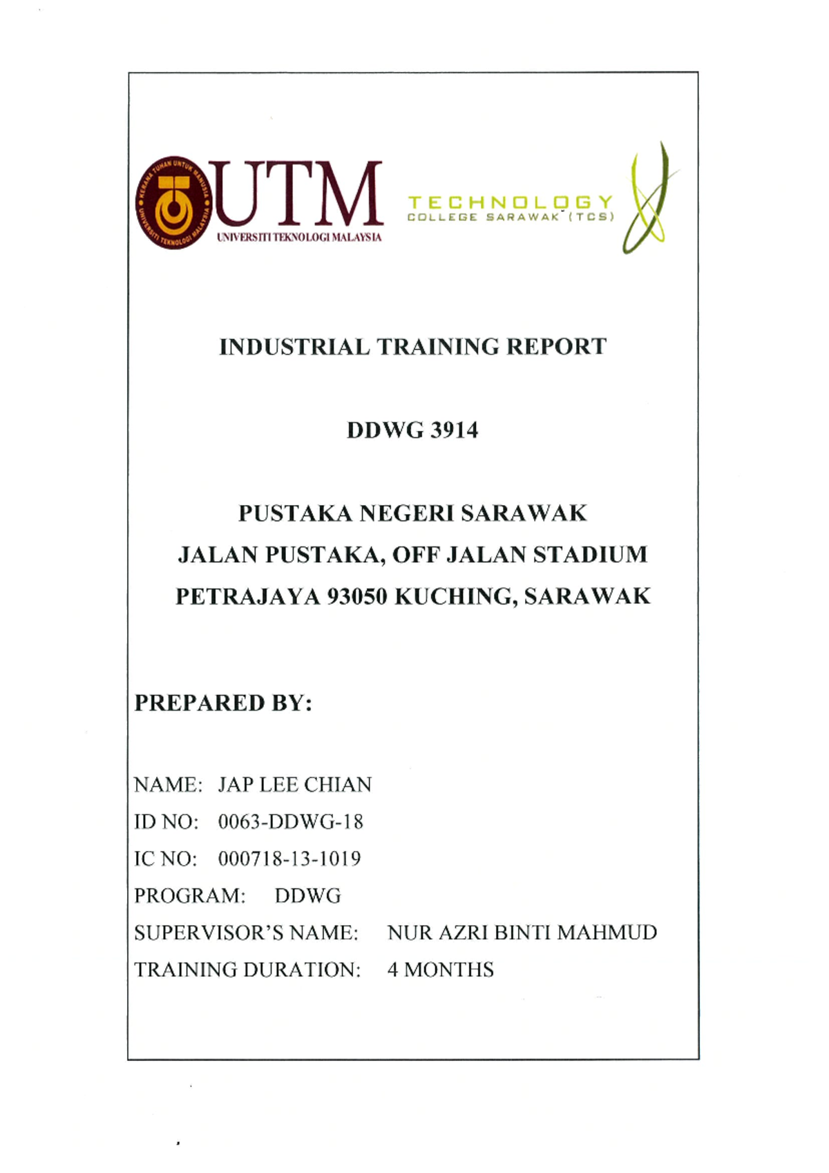 Discarded the title; here's a new one: LI Report Analysis - Jap Lee ...