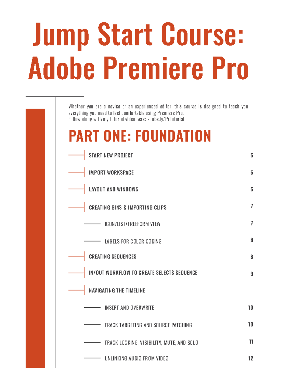 Adobe Premiere Pro Manual: Jump Start Course 2023 Guide - Studocu
