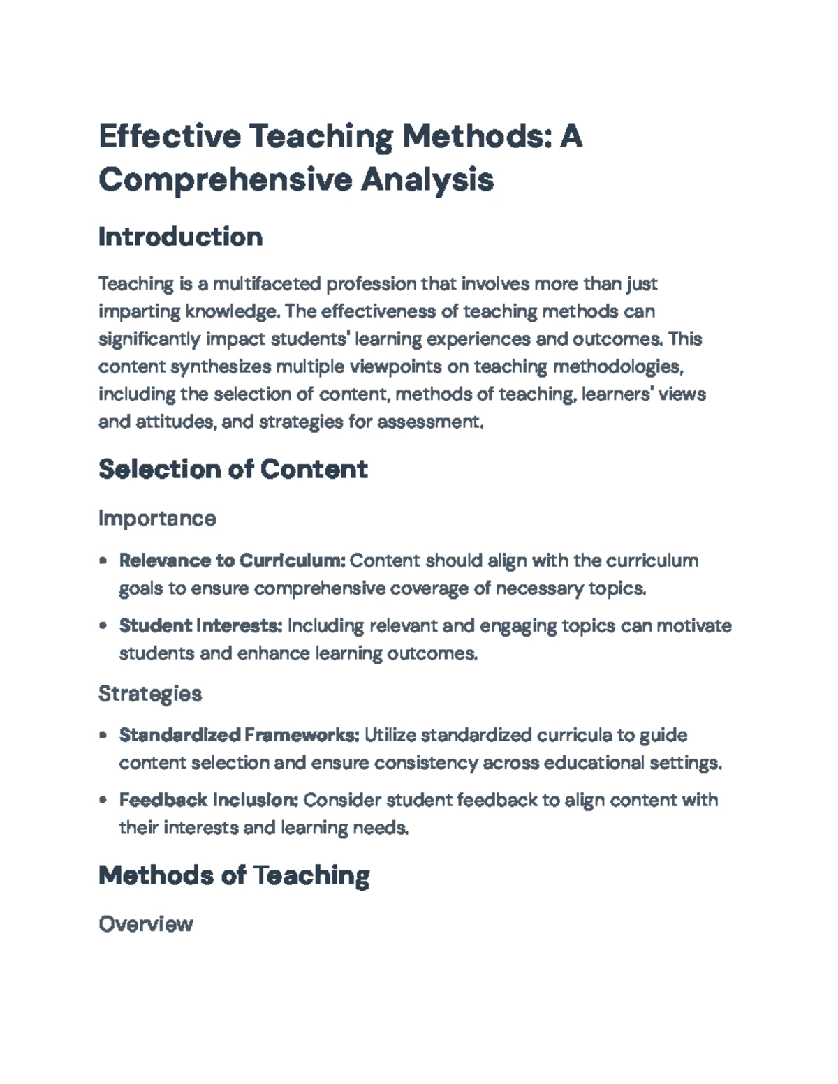 Scaffolding & Differentiation: Effective Teaching Strategies ...