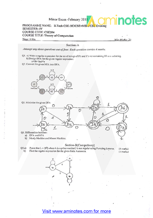 CSIT743 Graph theory and Combinatorics - Notes Module - I Unit- I 