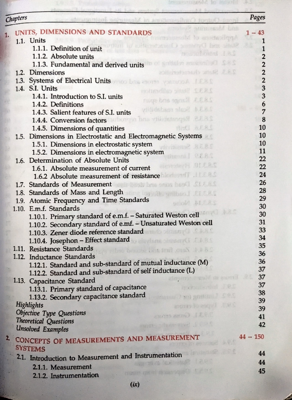Electrical Measurements and Measuring Instruments. CH 1 & 2 - Chapters ...