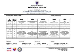 Consent - Work immersion is a senior high school (SHS) subject that ...