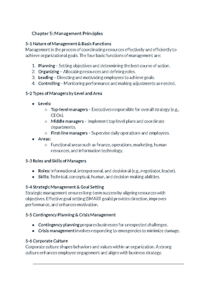 Chaper 1 Mini Case Questions - Chapter 1 Mini Case Questions Marissa ...