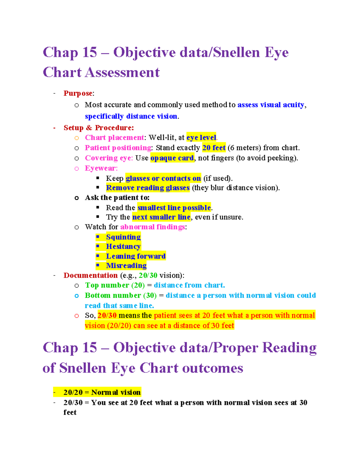 Chapter 15 Eyes - Objective Assessment of Visual Acuity and Pupil ...