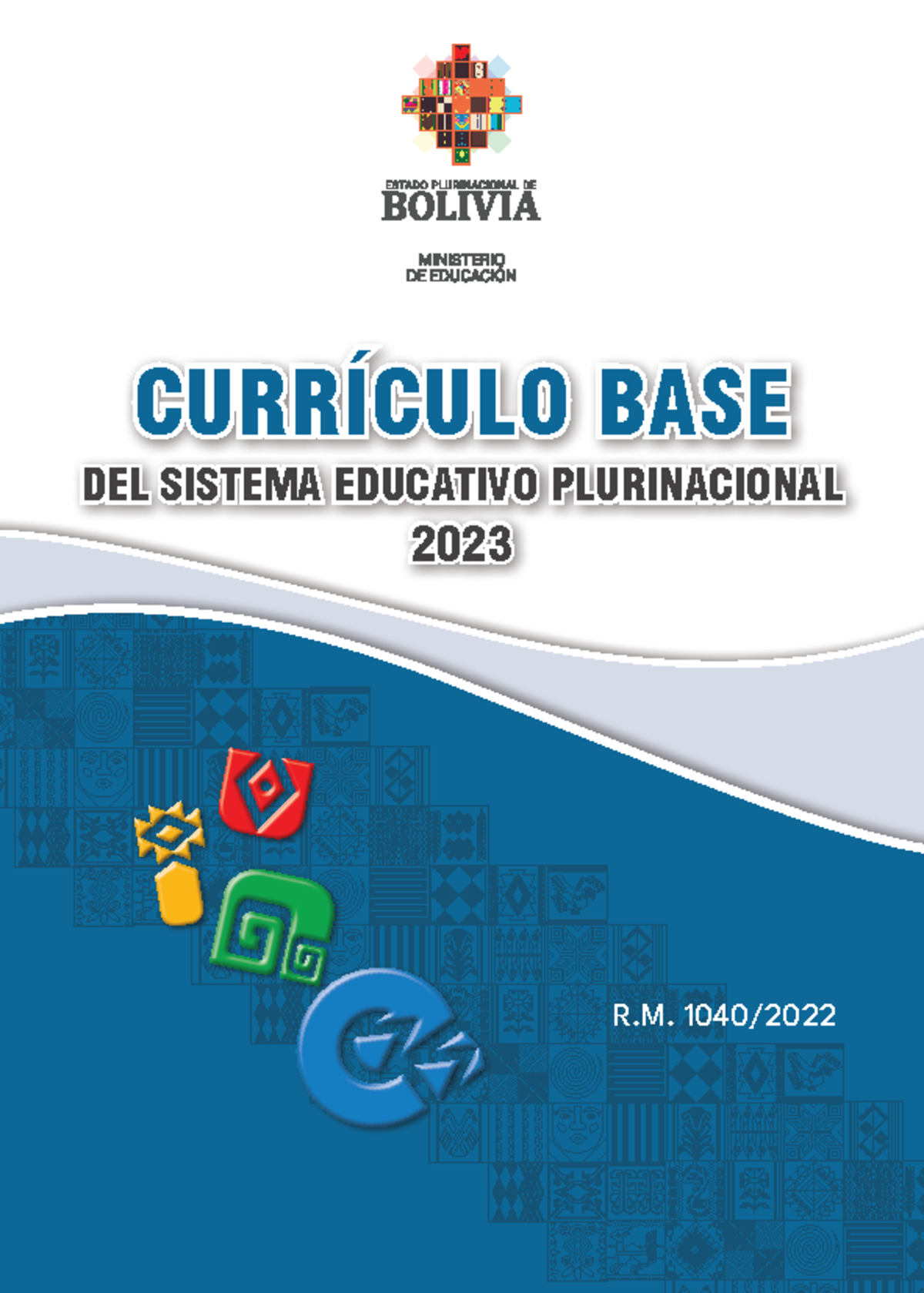 Currículo Base del Sistema Educativo Plurinacional 2023 - R.M. - Studocu