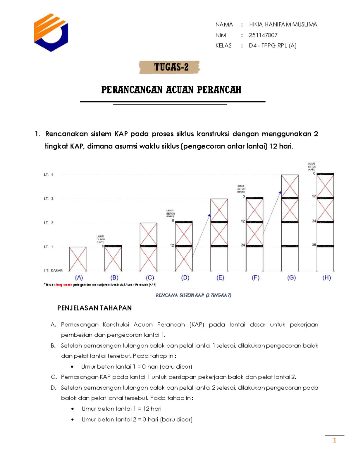Tugas 2: Perencanaan Sistem KAP 2 & 3 Tingkat - D4 TPPG RPL (A) - Studocu