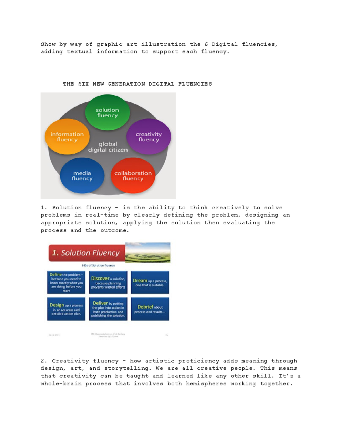 6 Digital Fluencies: Enhancing 21st Century IT Skills - Studocu