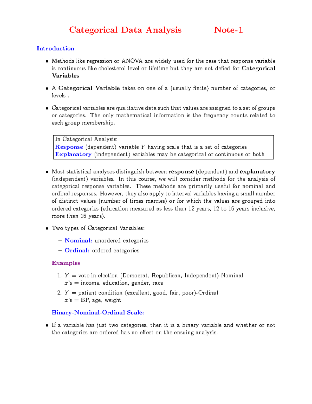 Note-1-23821 - OFFICIAL NOTES GIVEN BY TEACHER CLASS 1 - Categorical ...