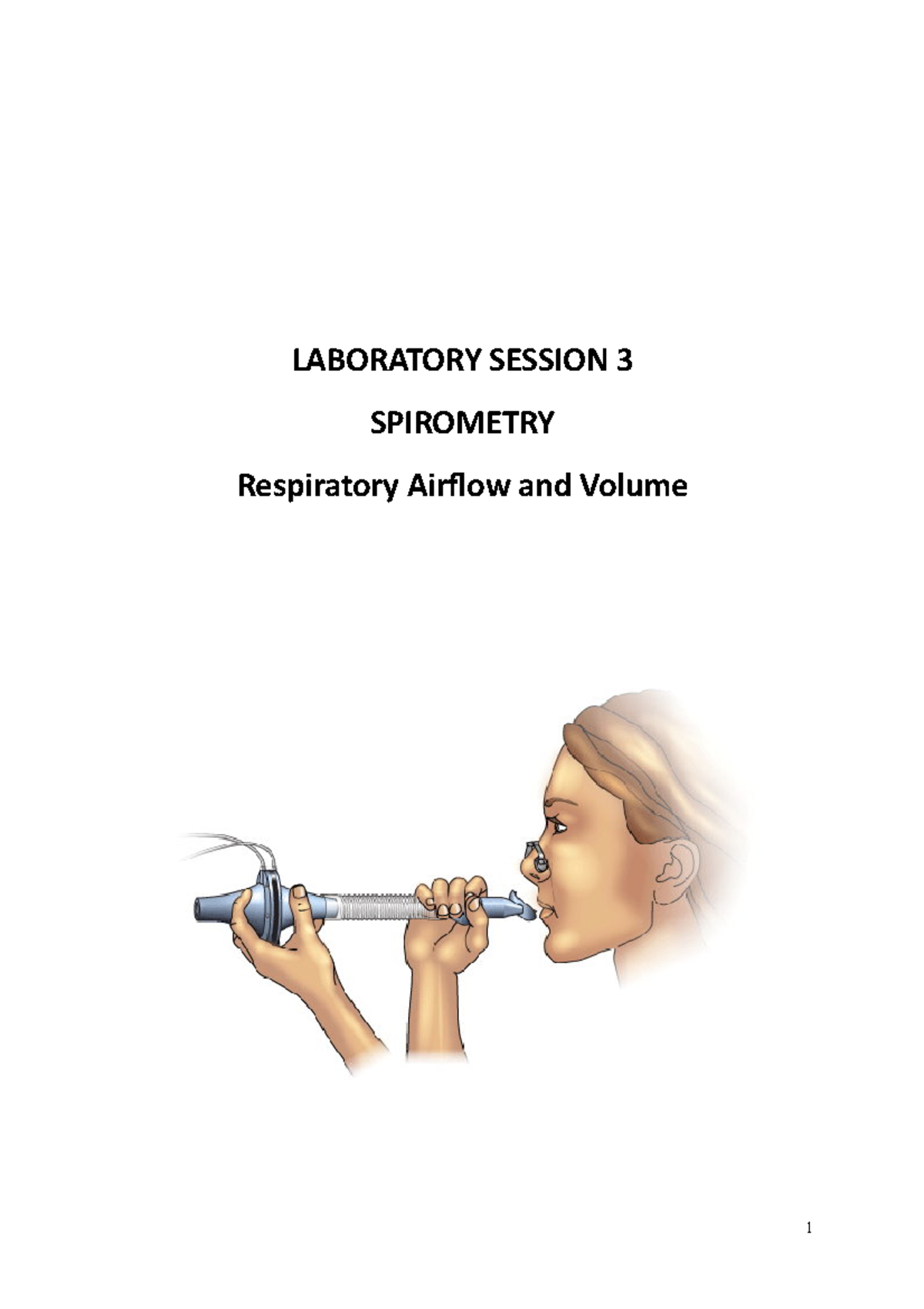 4024BMS Lab 6 - Comprehensive Spirometry Analysis and Techniques - Studocu