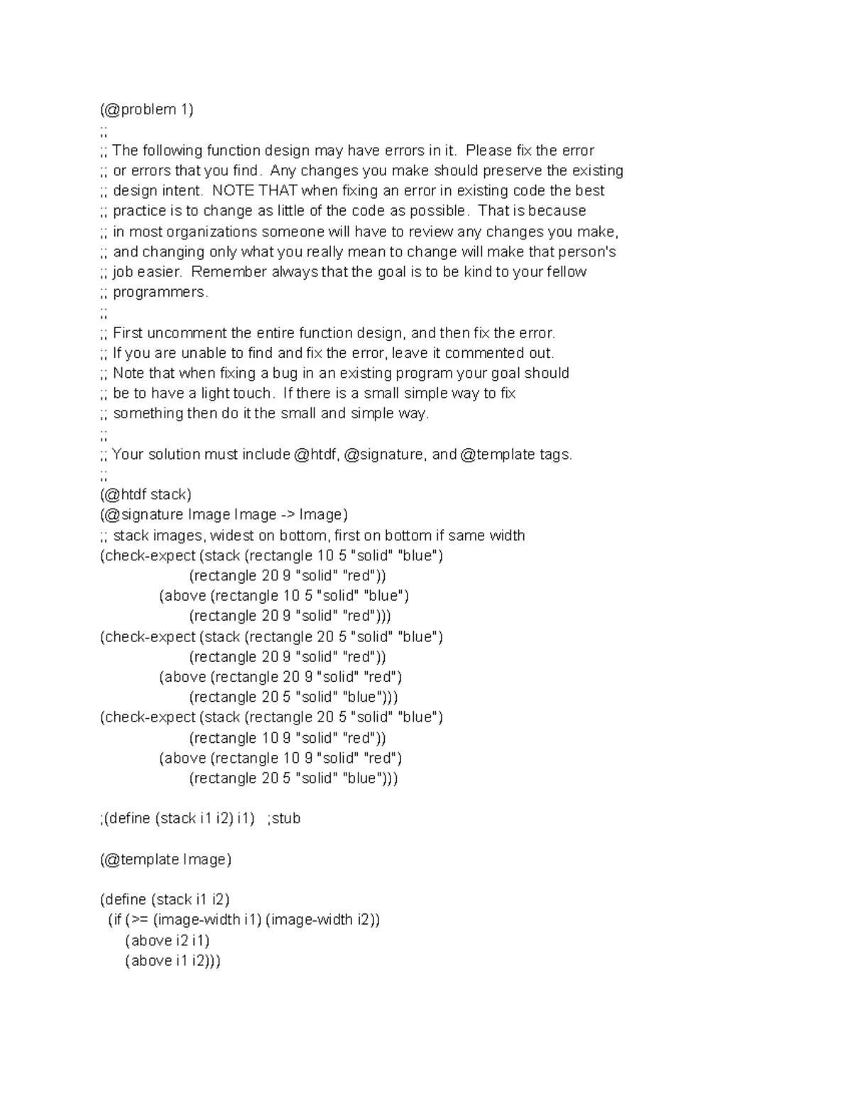 PSET 2 Solutions for CPSC 110: Function & Data Design Errors - Studocu