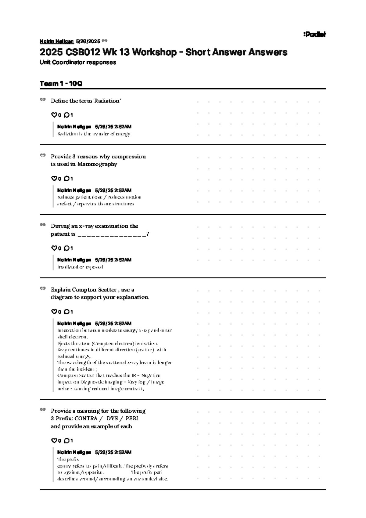 CSB012 Wk 13 Workshop: Short Answer Responses & Key Definitions - Studocu