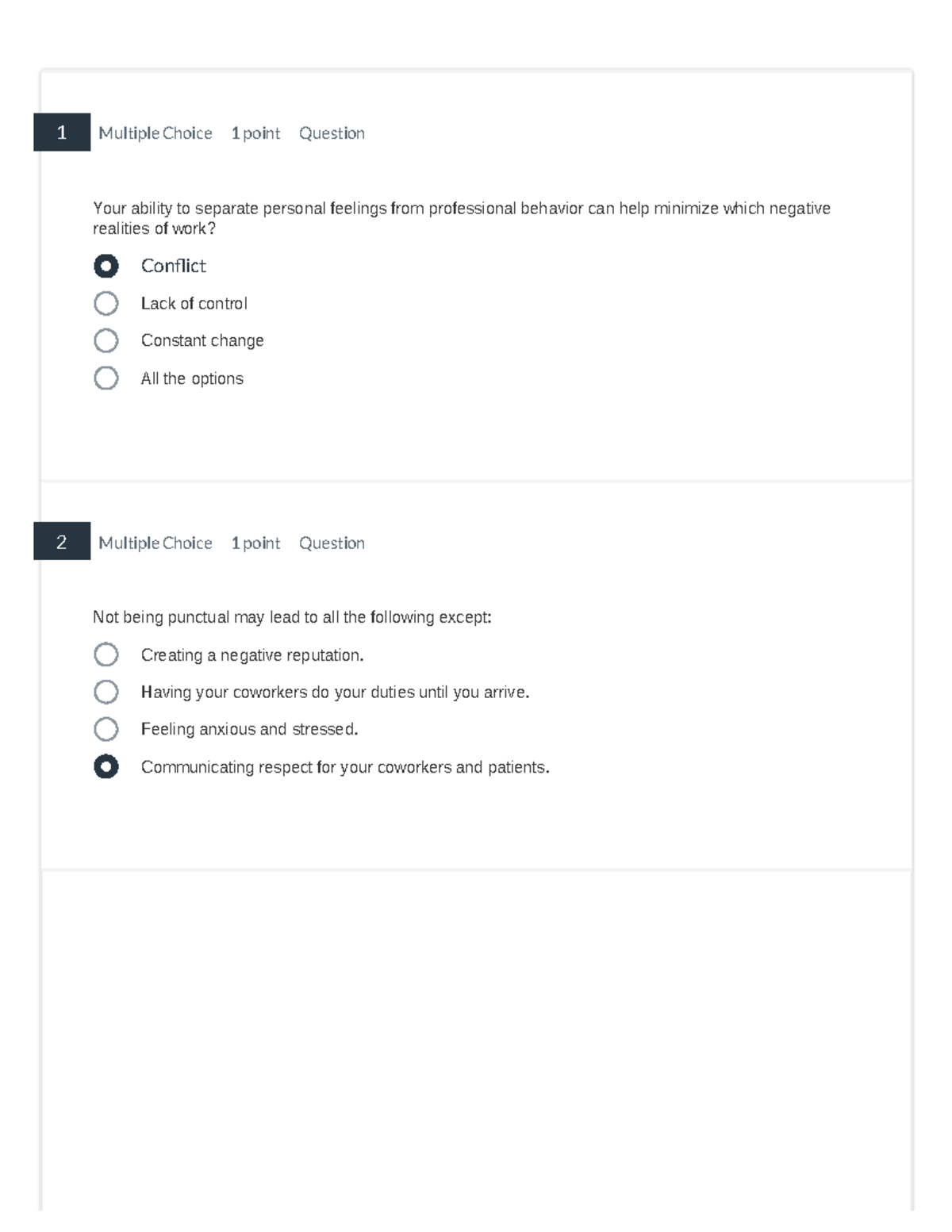 Week 1 Ch 1, 2 & 3 Quiz - Study Guide for MCQs - Studocu
