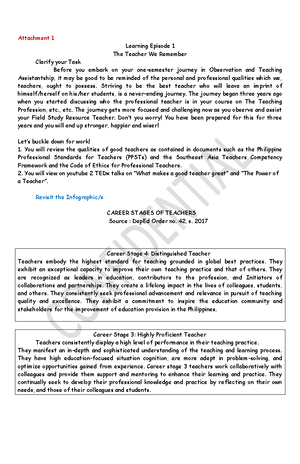 [Solved] Please detailed lesson pan layout Topic Distinguishing fact ...