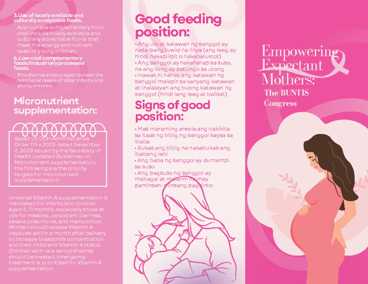 Empowering Expectant Mothers: Nutritional Guidelines and Practices ...