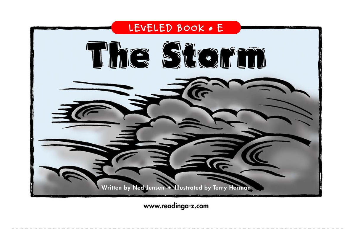 70. The Storm - Level E Beginner Reading Guide - Studocu