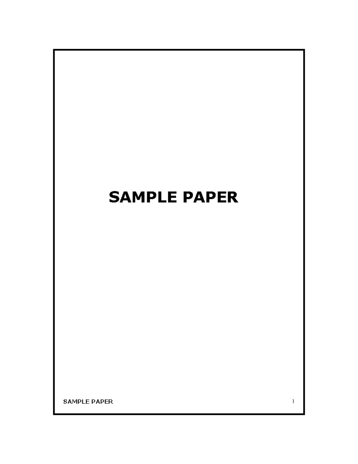 Sample Paper Collection: English, Pakistan Studies & CS - Studocu