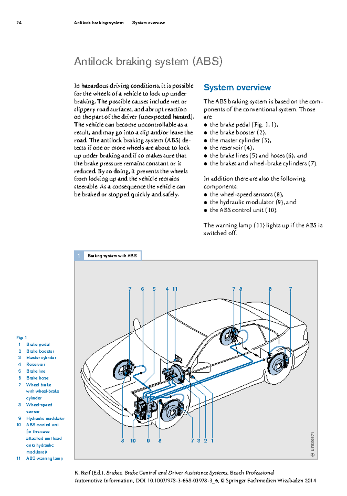 74 ABS System Overview: Understanding Antilock Braking Dynamics - Studocu