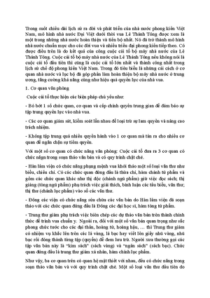 [Solved] Phn tch nguyn tc t chc v hot ng ca nh nc phong kin Trung Quc ...