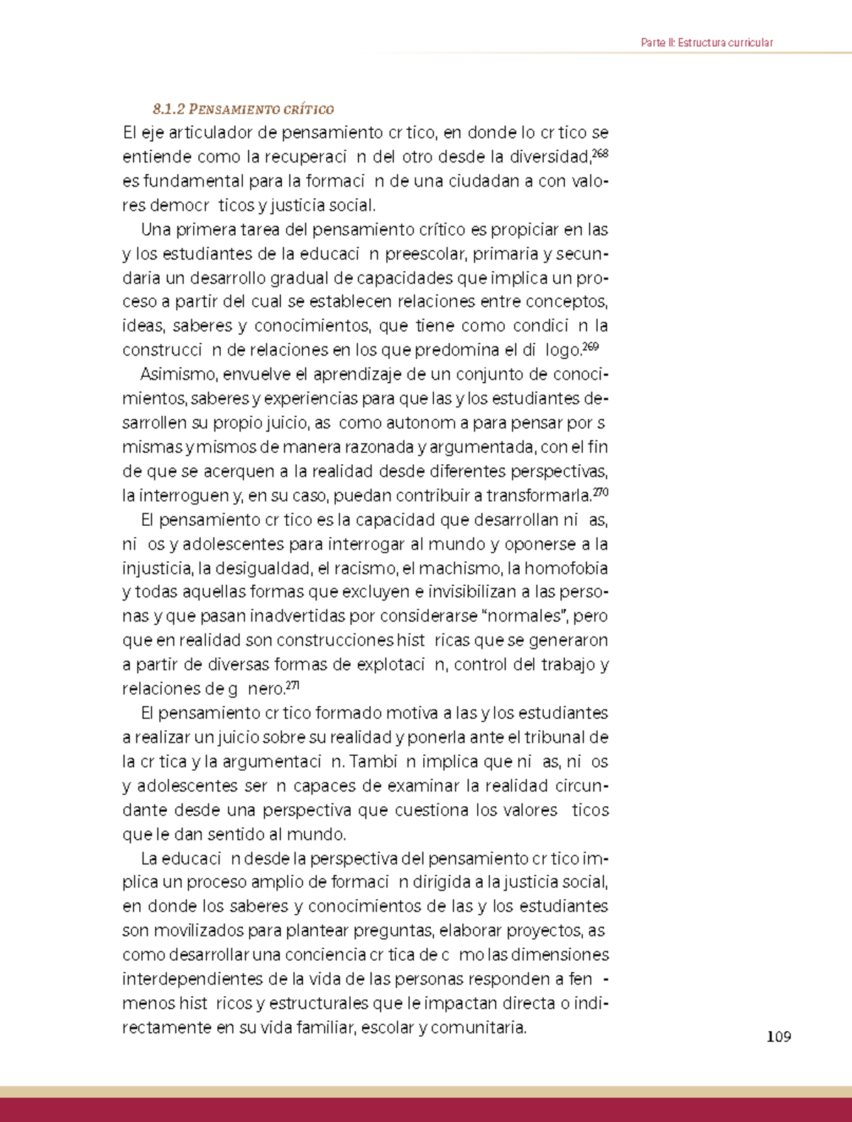 PLAN DE Estudios 2022: Estructura Curricular y Pensamiento Crítico ...