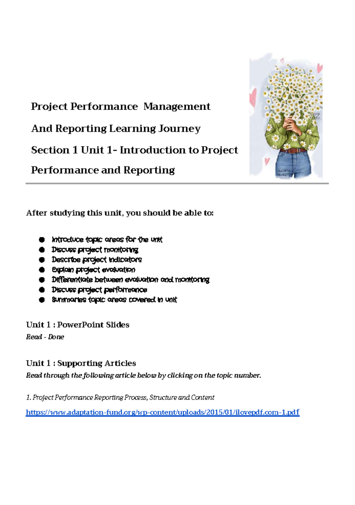 PPMR7 Learning Journey Section 1 Unit 1 - Done - After studying this ...